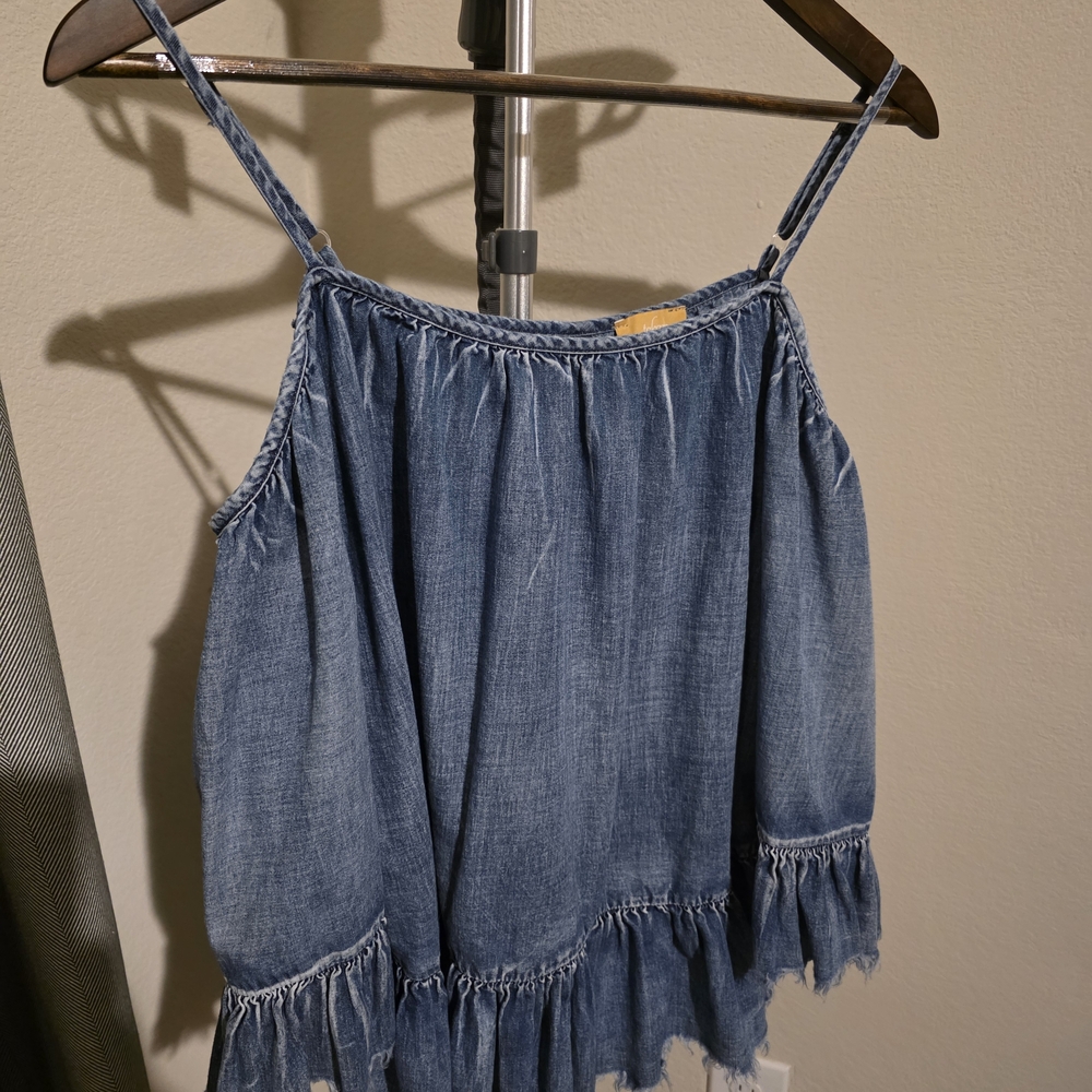 Takara Denim Blue Camisole Top